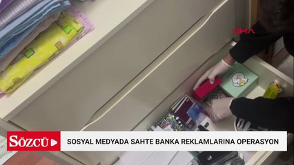 Sosyal medyada sahte banka reklamlarıyla dolandırıcılık yapan örgüte operasyon: 18 kişi yakalandı