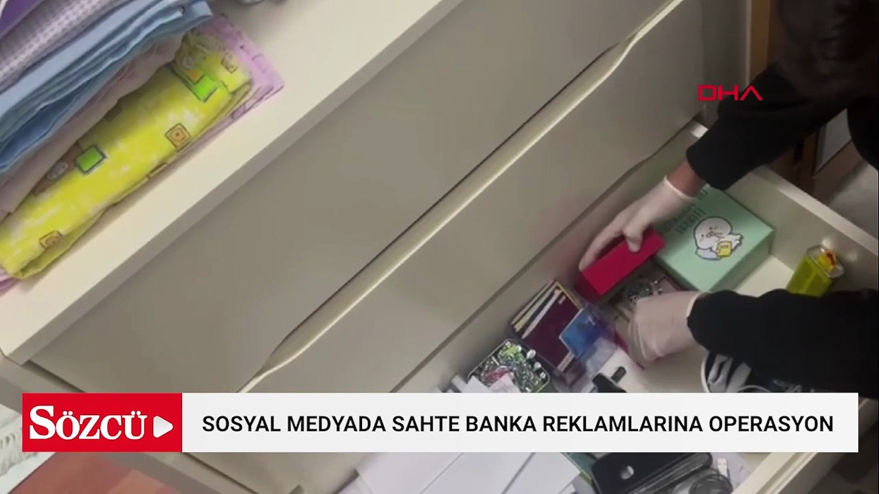 Sosyal medyada sahte banka reklamlarıyla dolandırıcılık yapan örgüte operasyon: 18 kişi yakalandı