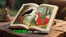 The Fox and The Crow Story | Moral Story for Kids | English Short Fable
