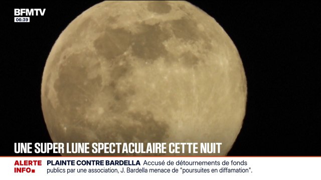 8% plus grosse et 15% plus lumineuse: les images de la Super Lune visible cette nuit