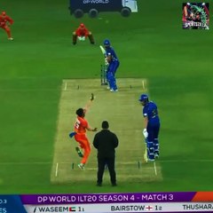 M.3 Gulf Giant  vs MI Emirates ist inning highlights ilt20 2025
