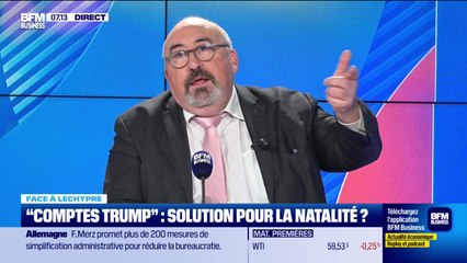 Emmanuel Lechypre face à Raphaël Legendre : "Comptes Trump", solution pour la natalité ? - 05/12