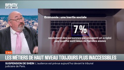 BFM éco : Les métiers de haut niveau toujours plus inaccessibles - 05/12