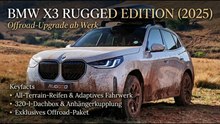 BMW X3 Rugged Edition vorgestellt – Preis, Technik & Ausstattung