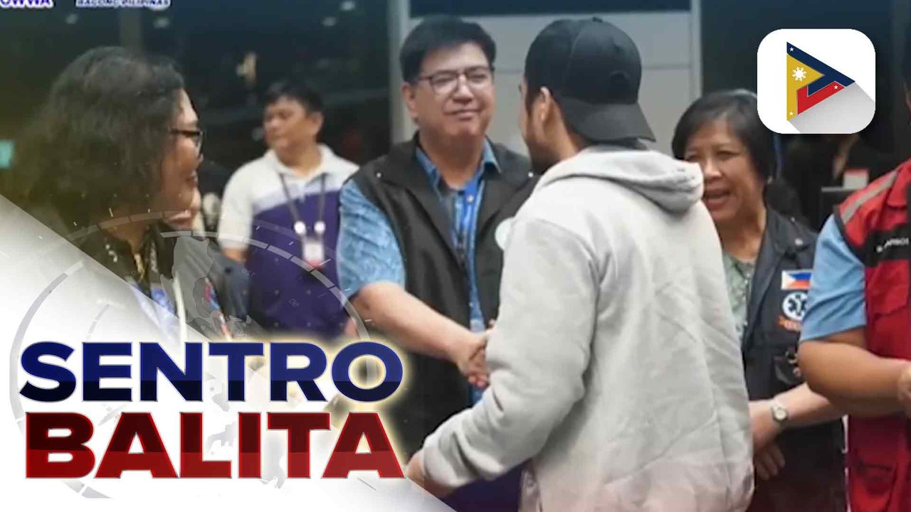 Siyam na Filipino seafarers na binihag ng Houthi rebels, nakauwi na ng bansa; PBBM, nagpasalamat sa tulong ng gobyerno ng Oman | ulat ni Kenneth Paciente