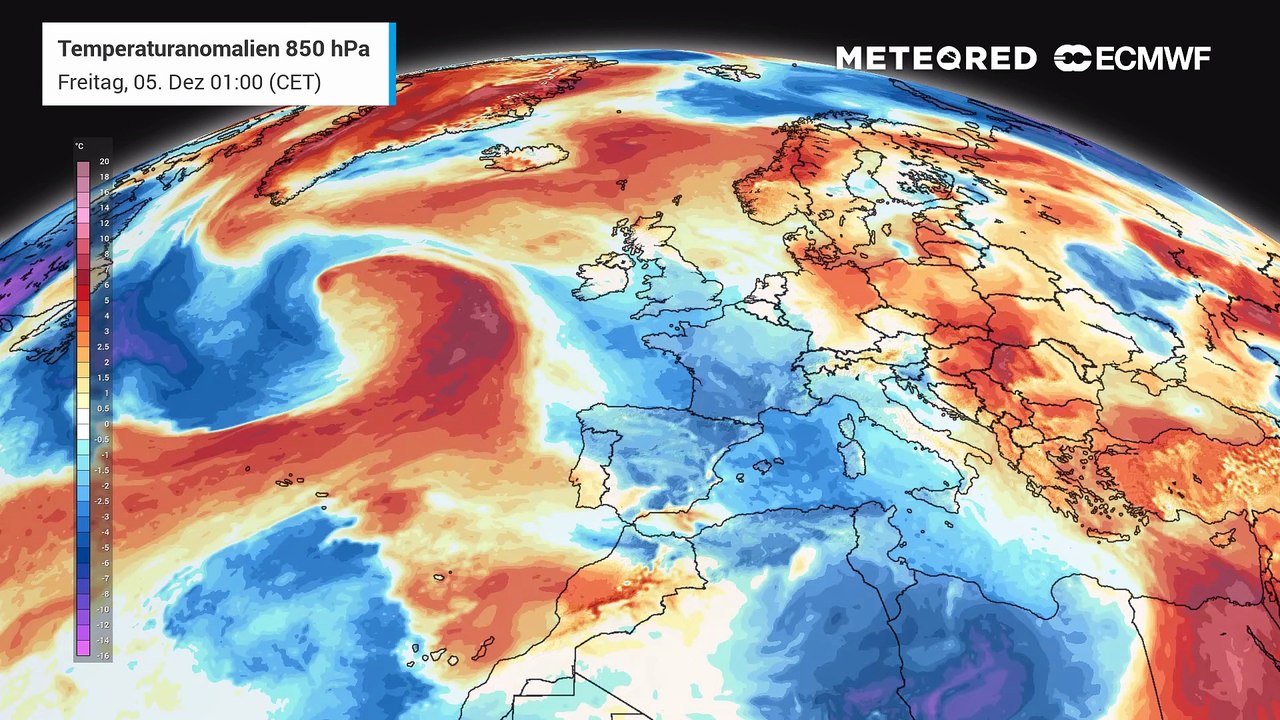 Warme Luftmassen fluten Deutschland an Nikolaus: Der Winter wird weit zurückgeschlagen!