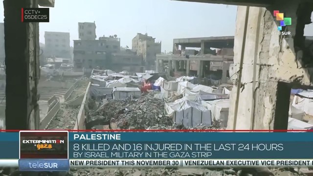 Palestine: 8 killed and 16 injured in the last 24 hours by Israel military in the Gaza Strip