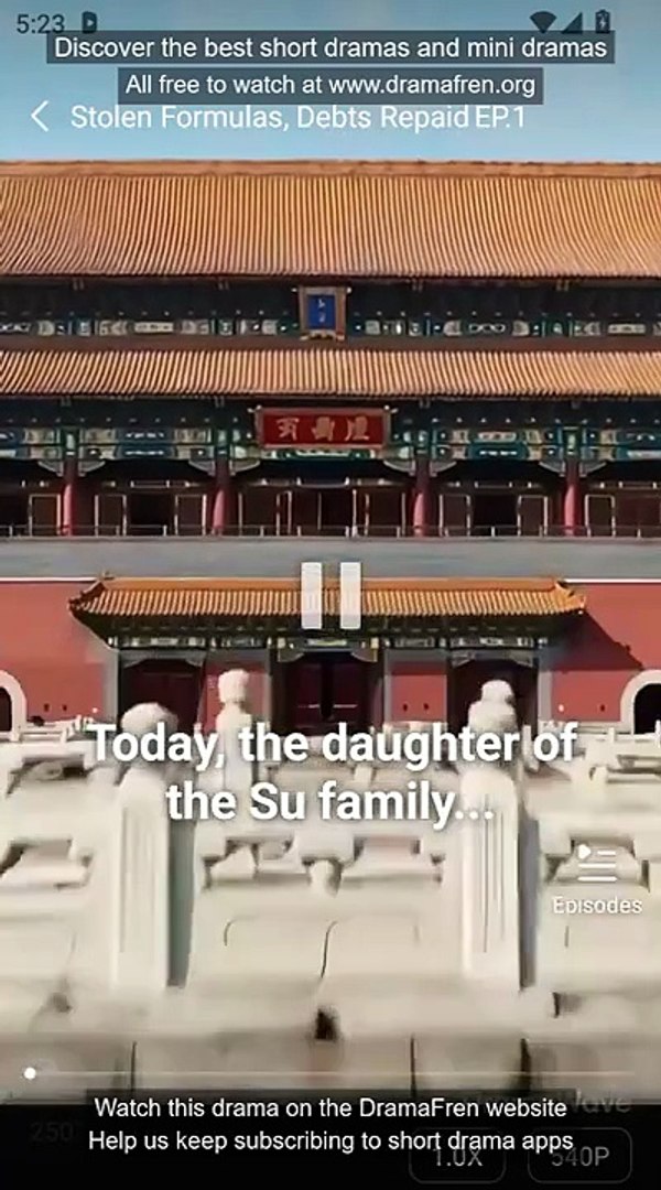 Stolen Formulas Debts Repaid Chinese Drama - English Sub