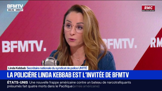 Linda Kebbab, secrétaire nationale du syndicat de police UN1TÉ: Les criminels gagnent du territoire (...) L'État est en train de perdre