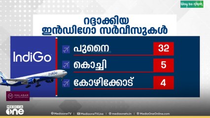 ഇൻഡിഗോ വിമാന സർവീസ് റദ്ദാക്കല്‍ തുടരുന്നു; ശരിയാക്കാൻ രണ്ട് മാസം വേണമെന്ന് വിശദീകരണം
