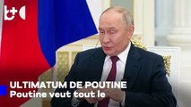 Poutine déterminé : la Russie prendra tout le Donbass, par la force ou autrement