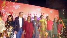 PRISCILLA OJO, TOMIKE SHARE A LIVELY DANCE AT LEGENDARY CHRISTMAS LIGHT UP LAGOS BY MALTINA