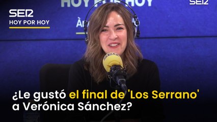 VERÓNICA SÁNCHEZ habla de su relación con RESINES y de LOS SERRANO: "NO FUE UN BUEN FINAL"