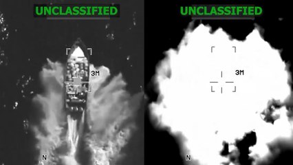 EEUU retoma los ataques por mar y hunde una supuesta narcolancha con 4 personas a bordo