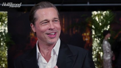Brad Pitt On Filming The Party Scene In 'Babylon' For Two Weeks Straight & Exploring Hollywood In The 1920s