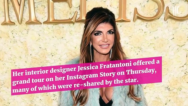 Teresa Giudice Gives Tour Of Her Massive New Nj Mansion, Which Includes A Bed In Her Garden