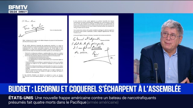 Il n'y a pas de base juridique à cette note : Éric Coquerel revient sur la note, demandée par Sébastien Lecornu, qualifiée de tract par un député LFI