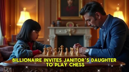 “Billionaire Plays Chess With Caretaker’s Daughter — Shocked to Discover She’s a Hidden Prodigy”