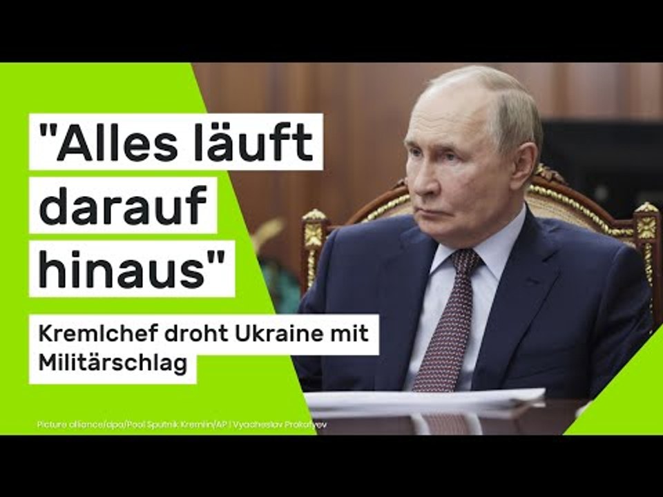 Wladimir Putin droht Ukraine mit Militärschlag
