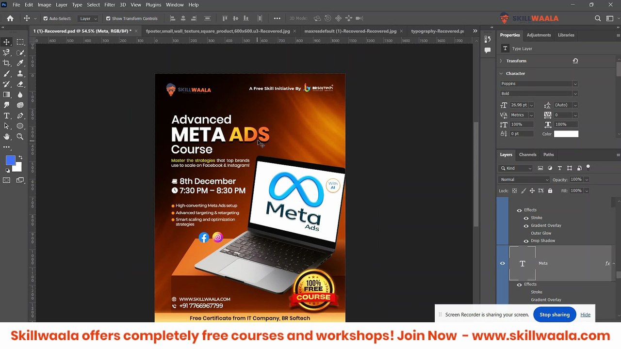 Day - 19 | Font Types Basic to Advanced | Complete Typography Guide for Beginners to Pros