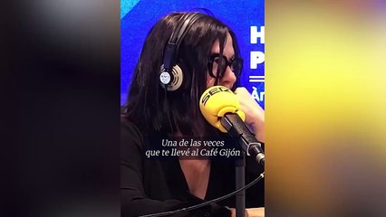 Verónica Sánchez relata cómo acabó en el cine con los reyes Felipe y Letizia por una 'encerrona' de su amigo Luis Alegre