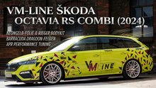 Škoda Octavia RS mit Neongelb-Folie & Bodykit – das VM-Line Projekt im Detail