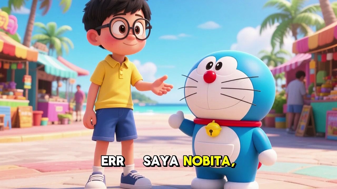 "Terror pizza buatan Giant " #kartun #doraemon