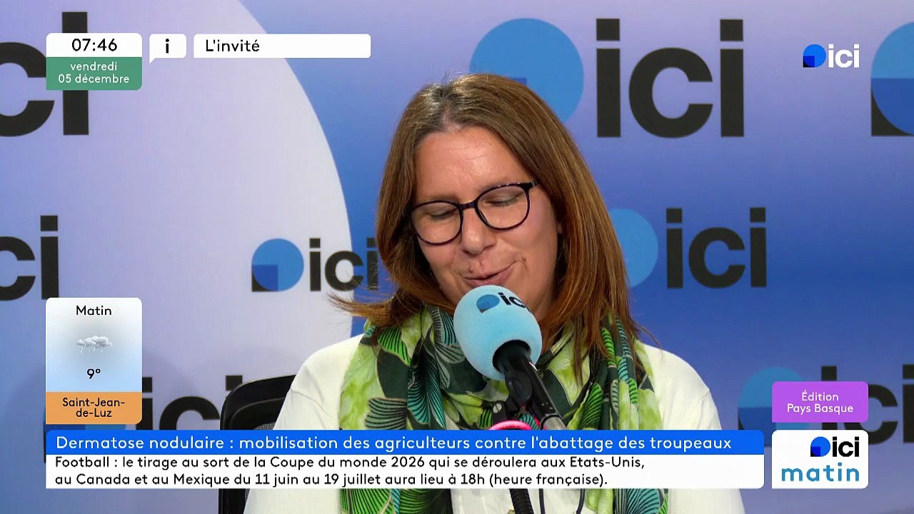 "Nos animaux valent plus qu'un forfait d'indemnisation" — Ugo Arbelbide, éleveur à Hélette (ELB) sur la dermatose nodulaire