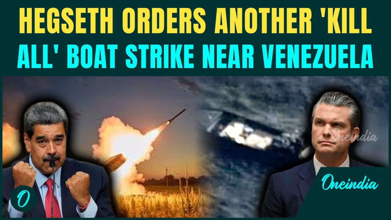 U.S. BREAKING: Hegseth ORDERS Another ‘KILL ALL’ Strike, Killing Four on Boat in Venezuelan Waters