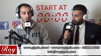 Roy Gigolo intervista a Radio canale Italia