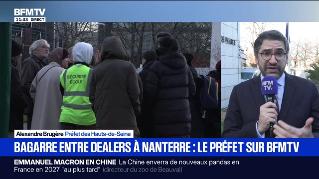 Bagarre entre dealers à Nanterre: L'État est totalement mobilisé pour lutter contre ces faits inacceptables , assure Alexandre Brugère, préfet des Hauts-de-Seine