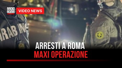 Arresti a Roma maxi operazione