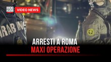 Arresti a Roma maxi operazione