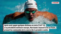 Plus de trois secondes d'écart : Léon Marchand pulvérise son record du 400m et remporte sa première épreuve à l'US Open - Natation - US Open
