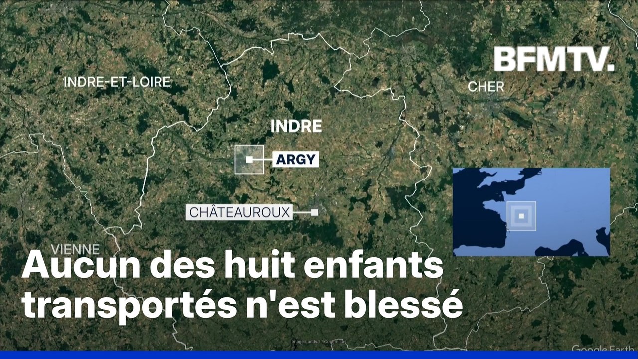 Un mort après un "grave accident" de la circulation impliquant un bus scolaire dans l'Indre
