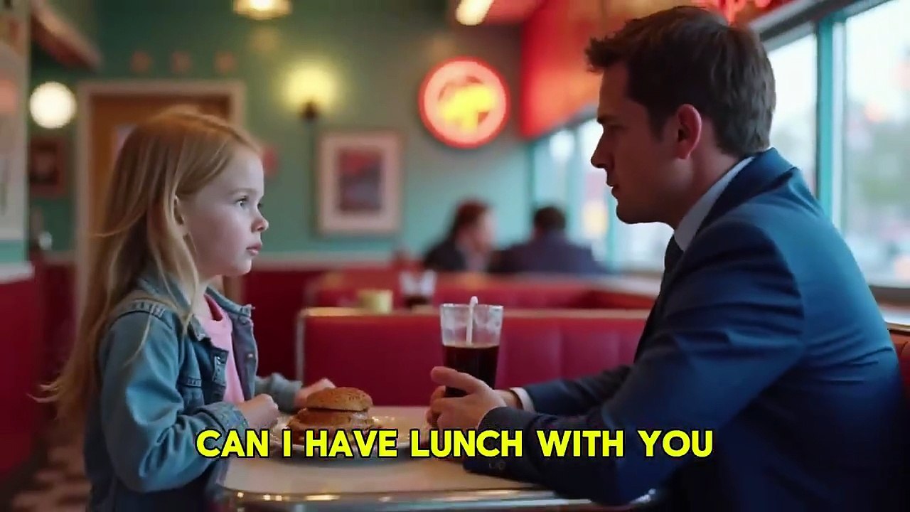 “Poor Girl asks the CEO for Lunch — Not Knowing He Abandoned Her Mother 7 Years Ago”