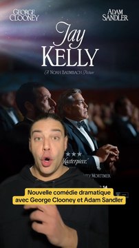 Jay Kelly avec George Clooney et Adam Sandler sort aujourd’hui sur Netflix donc on regarde ça tout de suite !
