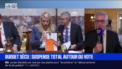 Vote du budget de la Sécurité sociale: "On va attendre la fin de la discussion pour décider du choix final", indique Frédéric Valletoux, député "Horizons" de Seine-et-Marne