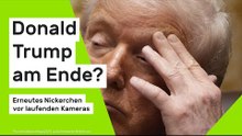 Donald Trump am Ende? Erneutes Nickerchen vor laufenden Kameras