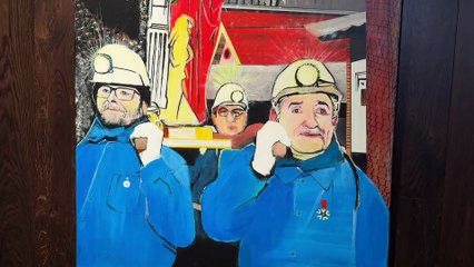 Sainte-Barbe, symbole des mineurs, pr&ecirc;te &agrave; d&eacute;filer&hellip; gr&acirc;ce &agrave; sa r&eacute;plique