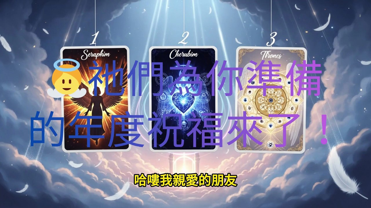 【深度塔罗】天使的年终祝福 👼 此刻，你的守护天使最想对你说什么？ ｜2025总结与奇迹指引 (无时间限制)
