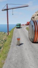 Realistic BeamNG Drive car crash physics. Watch in