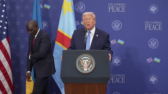 Trump elogia a Infantino por su labor con el mundial de fútbol