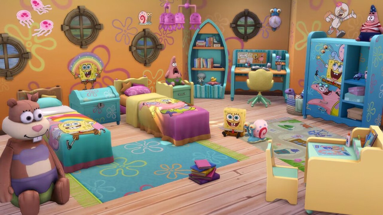 Die Sims 4: Bikini Bottom-Bundle holt Spongebob mit zwei Sets in die Lebenssimulation
