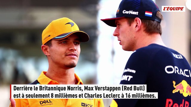 Lando Norris signe le meilleur temps des premiers essais libres à Abu Dhabi - F1 - GP d'Abu Dhabi