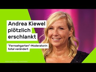 Andrea Kiewel plötzlich erschlankt: "Fernsehgarten"-Moderatorin total verändert