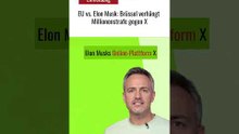 EU vs. Elon Musk: Brüssel verhängt Millionenstrafe gegen X