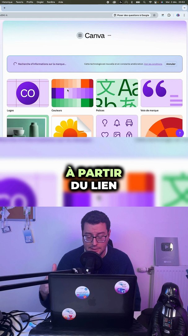 Nouveautés de l'ID Visuelle sur Canva