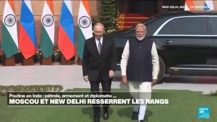 Vladimir Poutine en Inde : le Kremlin renforce ses liens avec Modi