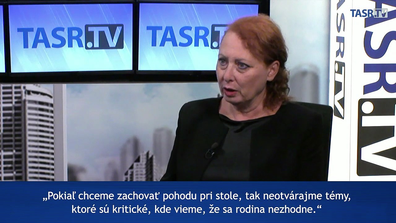 KLIMOVÁ: Nervozitou a prehnaným očakávaním si môžeme pokaziť Vianoce